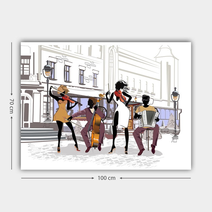 Wallity Lienzo Decorativo Multicolor 70 x 100 cm Wallity Lienzo Decorativo Multicolor 70 x 100 cm
